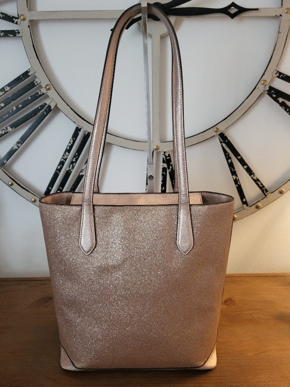 Kate Spade Pink Glitter Tote Bag - Picture 4 of 9